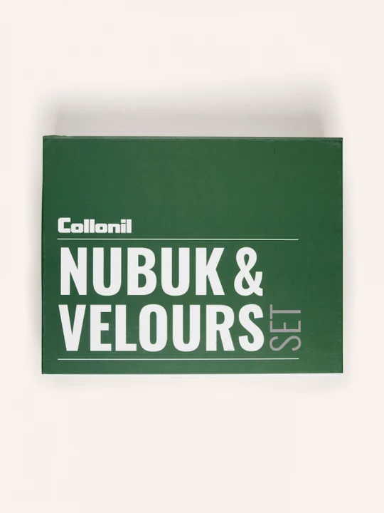Obrázek produktu Collonil 5dílná Přípravek Pro Péči O Obuv Nubuk & Velur tmavě zelená