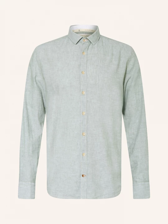 Obrázek produktu Colours & Sons Košile Slim Fit S Lnem světle zelená