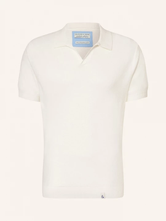Obrázek produktu Colours & Sons Pletené Polo Tričko bílá