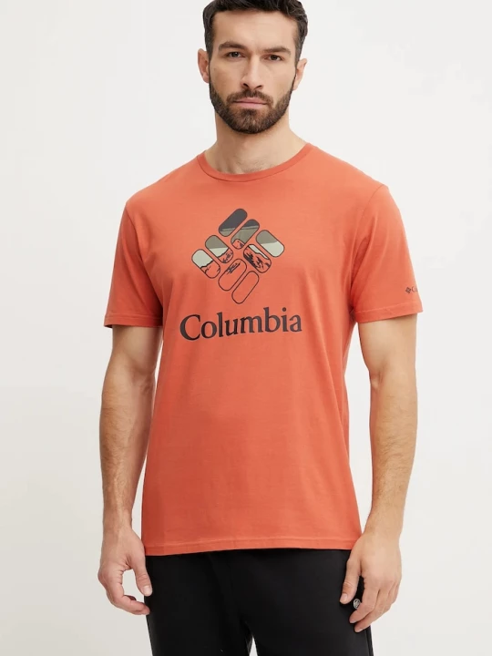Obrázek produktu Columbia Bavlněné tričko oranžová