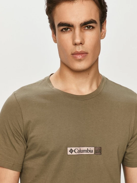 Obrázek produktu Columbia Bavlněné tričko Rapid Ridge Back Graphic zelená