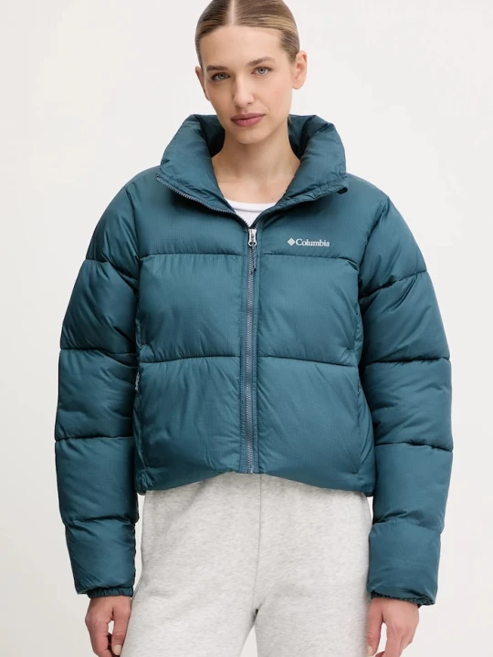 Obrázek produktu Columbia Bunda Columbia Puffect Colorblock tyrkysová