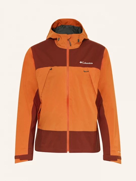 Obrázek produktu Columbia Hardshell Bunda Boulder Falls™ oranžová / hnědá