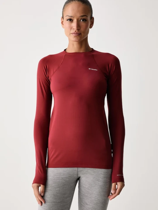 Obrázek produktu Columbia funkční tričko s dlouhým rukávem dámské Midweight Stretch červená