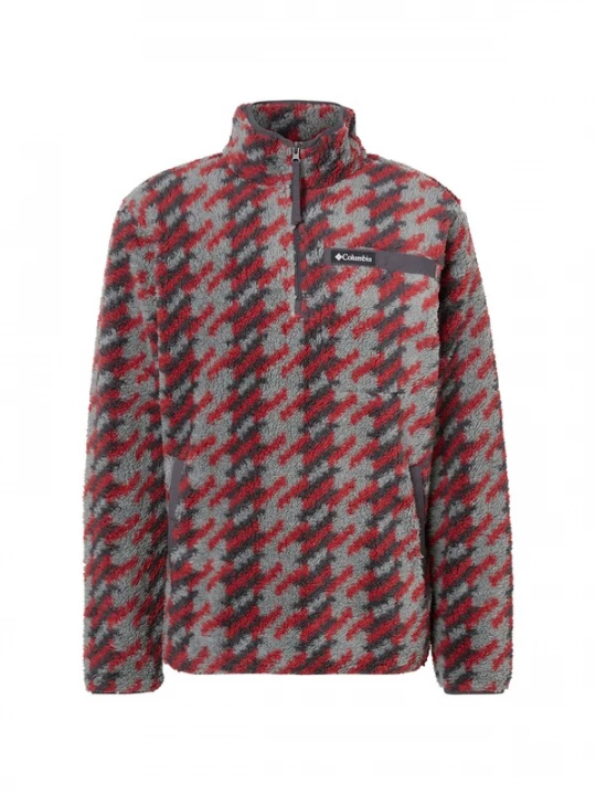 Obrázek produktu COLUMBIA Sportovní svetr 'Rugged Ridge' šedá / červená / černá