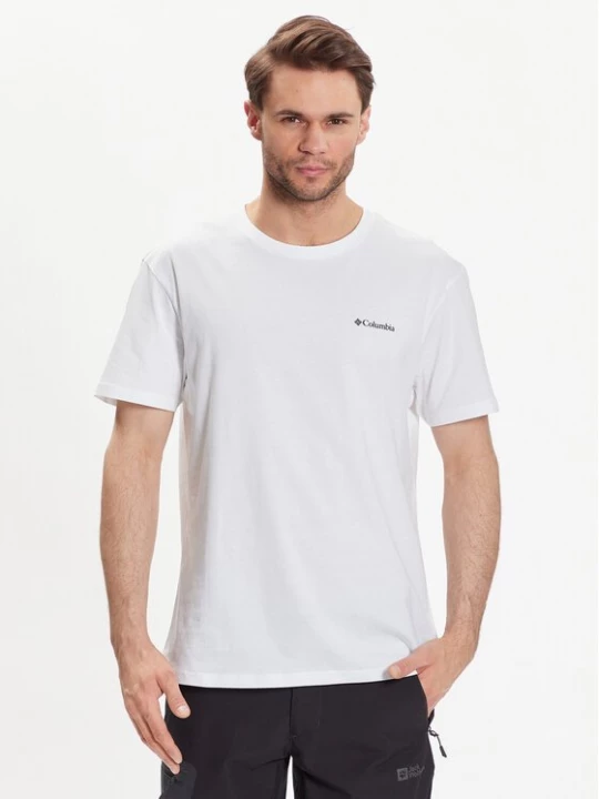 Obrázek produktu Columbia T-Shirt Basic Logo 1680053 Bílá Regular Fit