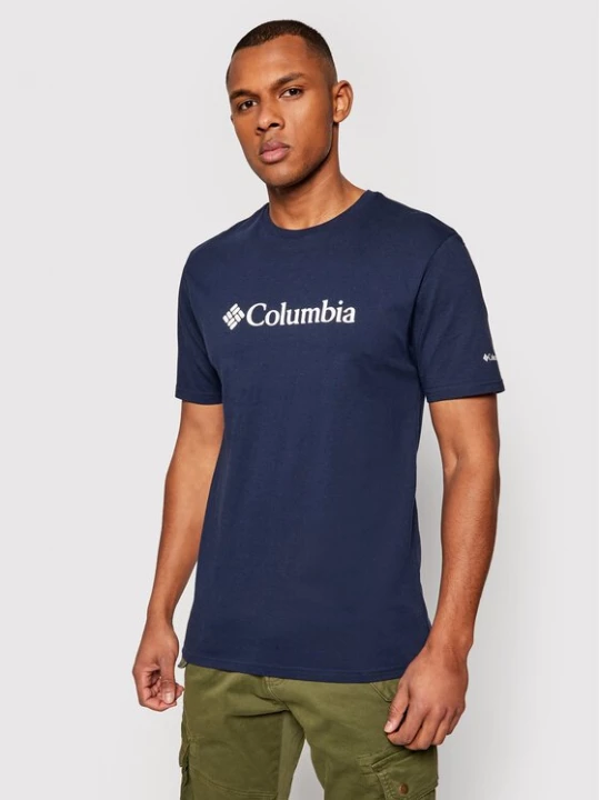 Obrázek produktu Columbia T-Shirt Csc Basic Logo™ 1680053 Tmavomodrá Regular Fit
