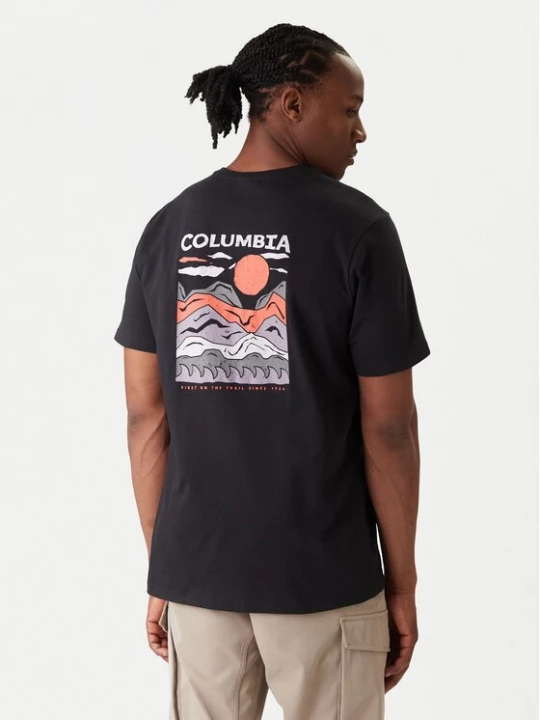 Obrázek produktu Columbia T-Shirt Explorers Canyon™ 2036451 Černá Regular Fit