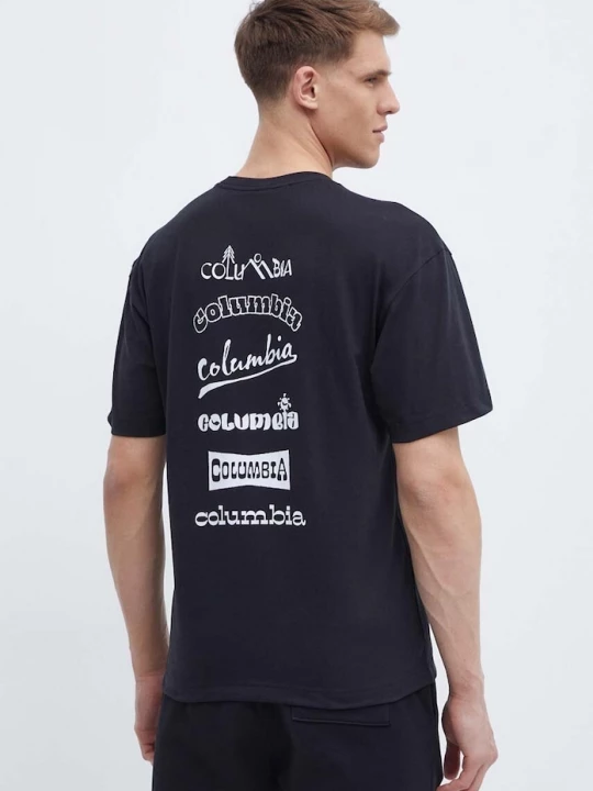 Obrázek produktu Columbia Tričko Columbia Burnt Lake černá