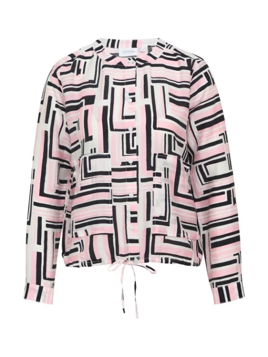 Obrázek produktu comma casual identity Halenka  růžová / černá / bílá