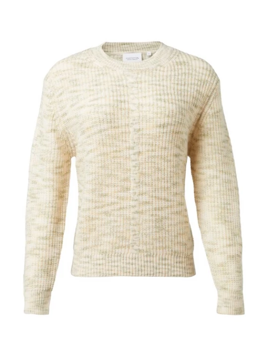Obrázek produktu comma casual identity Svetr  nažloutlá / khaki / barva bílé vlny