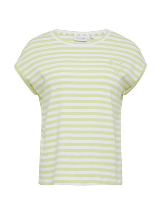Obrázek produktu comma casual identity Tričko  limone / bílá