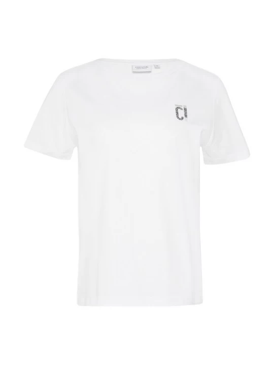 Obrázek produktu comma casual identity Tričko  šedá / černá / bílá