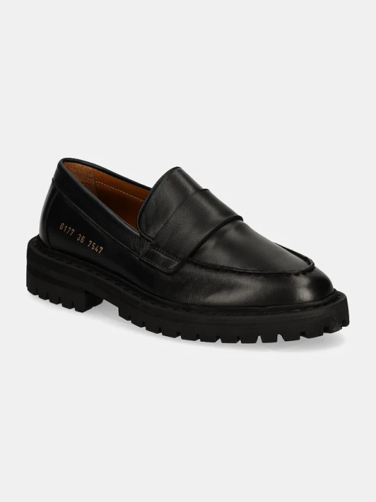 Obrázek produktu Common Projects Kožené mokasíny Common Projects Chunky Loafer černá