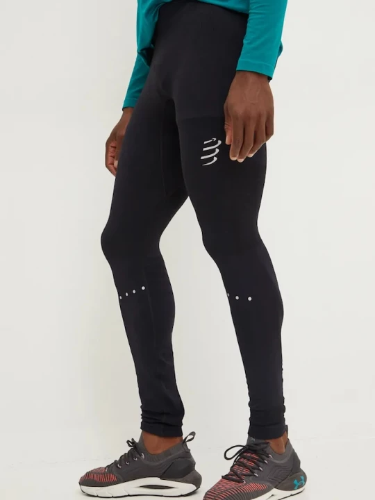 Obrázek produktu Compressport Běžecké legíny Compressport Winter Running černá