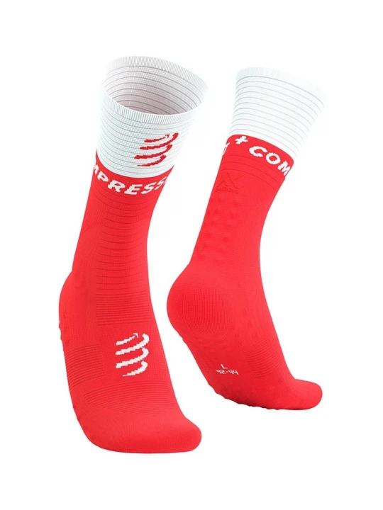 Obrázek produktu Compressport Ponožky Compressport Mid Compression v2.0 červená