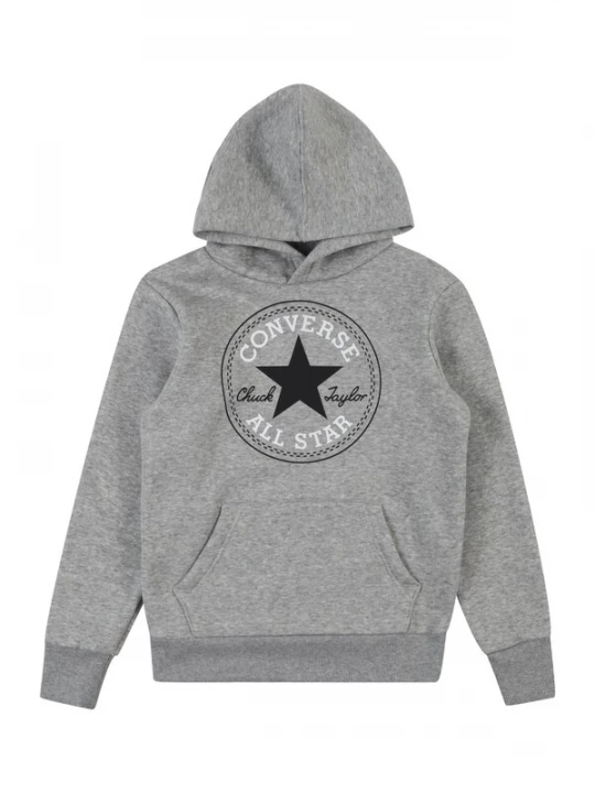 Obrázek produktu CONVERSE Mikina  šedý melír / černá / bílá