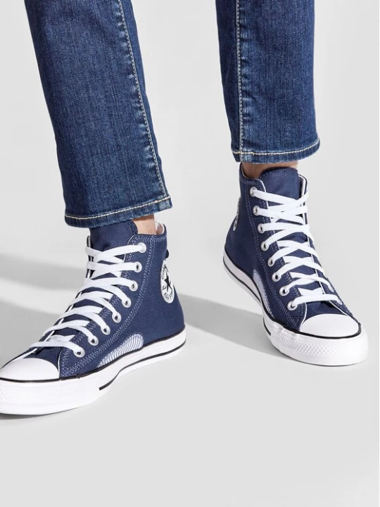 Obrázek produktu Converse Plátěnky Chuck Taylor All Star Hickory Stripe A00480C Tmavomodrá
