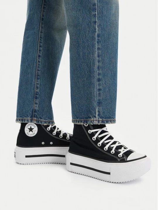Obrázek produktu Converse Plátěnky Chuck Taylor All Star Lift Double Stack A12975C Černá