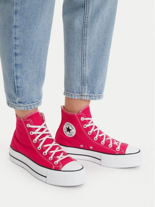 Obrázek produktu Converse Plátěnky Chuck Taylor All Star Lift Platform Hi A08288C Růžová