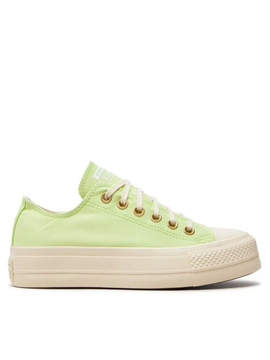Obrázek produktu Converse Plátěnky Chuck Taylor All Star Lift Platform Ox A09913C Zelená