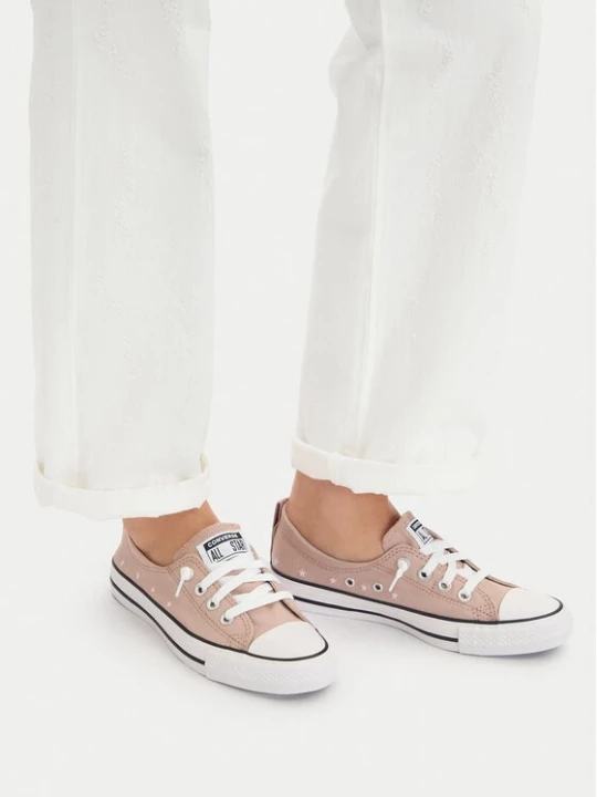 Obrázek produktu Converse Plátěnky Chuck Taylor All Star Shoreline Embroidered Stars A17778C Hnědá