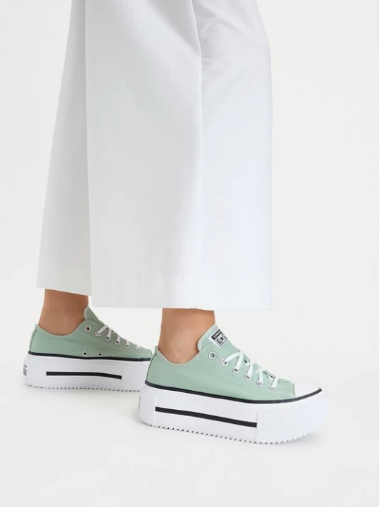 Obrázek produktu Converse Plátěnky Ctas Lift Double Stack A18862C Zelená