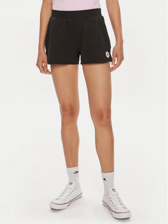 Obrázek produktu Converse Sportovní kraťasy W Retro Chuck Short 10026392-A02 Černá Regular Fit