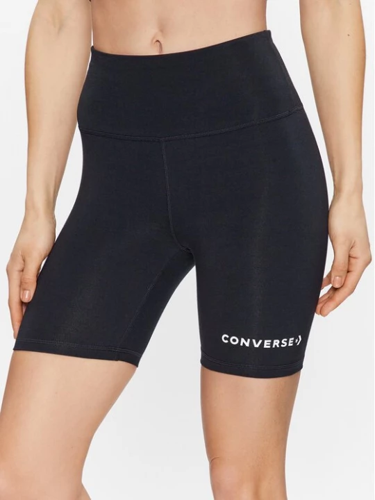 Obrázek produktu Converse Sportovní kraťasy Wordmark 10024539-A01 Černá Slim Fit