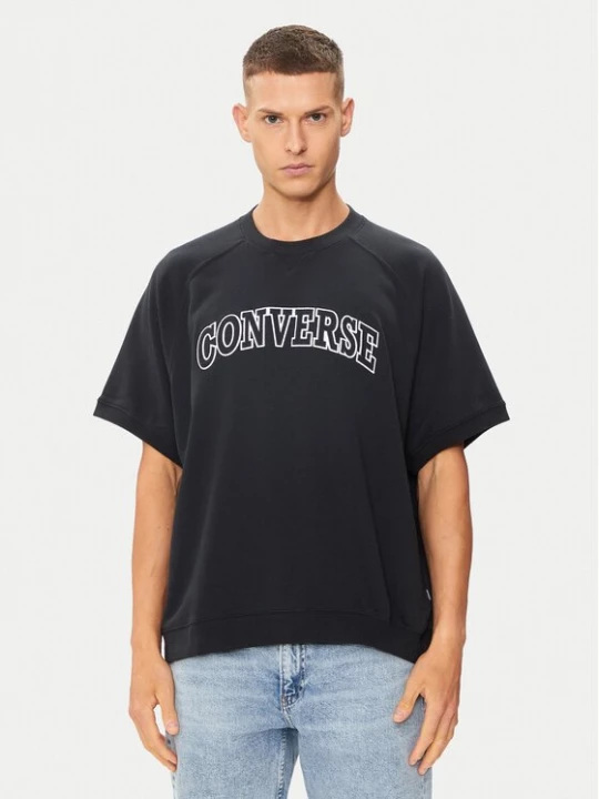 Obrázek produktu Converse T-Shirt M Retro Chuck Ss Crew 10026428-A01 Černá Regular Fit