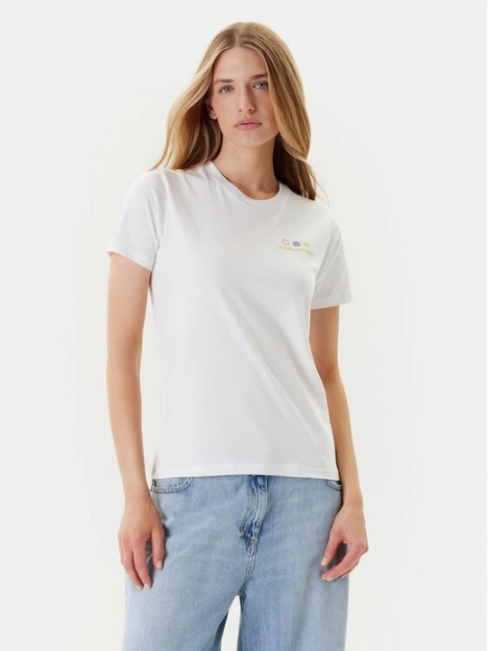Obrázek produktu Converse T-Shirt Sea 10027759-A01 Bílá Regular Fit