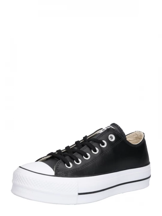 Obrázek produktu CONVERSE Tenisky 'CHUCK TAYLOR ALL STAR LIFT PLATFORM LEATHER'  černá / bílá