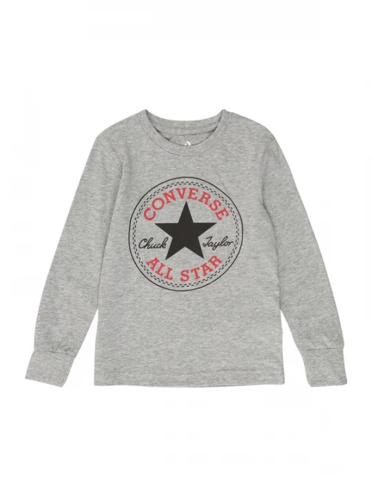 Obrázek produktu CONVERSE Tričko  šedá / červená / černá