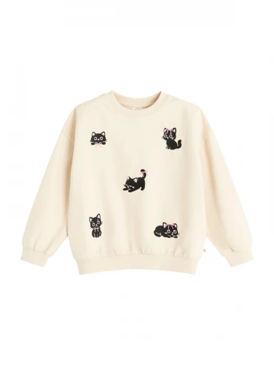 Obrázek produktu Cool Club Mikina béžová / pink / černá