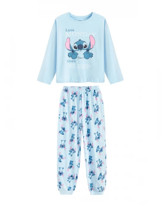 Obrázek produktu Cool Club Pyžamo 'LILO&STITCH' modrá / nebeská modř / světle růžová