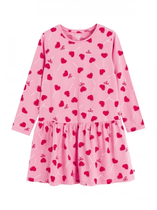 Obrázek produktu Cool Club Šaty pink / červená třešeň / bílá