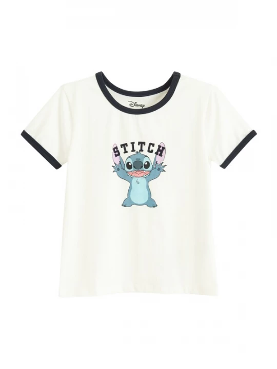Obrázek produktu Cool Club Tričko 'LILO&STITCH' modrá / černá / bílá