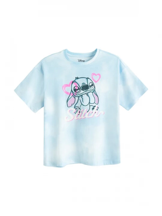 Obrázek produktu Cool Club Tričko 'LILO&STITCH' světlemodrá