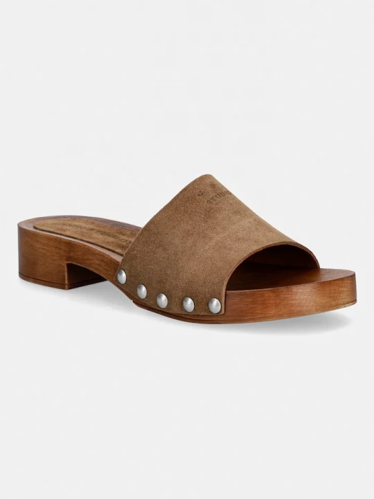 Obrázek produktu Copenhagen pantofle dámské semišové suede hnědá