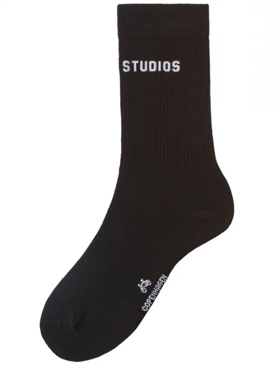 Obrázek produktu Copenhagen Studios Sportovní ponožky černá / bílá