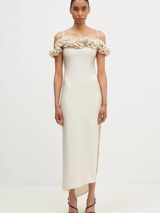 Obrázek produktu coperni Šaty Ruffle Dress béžová