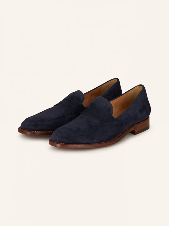 Obrázek produktu Cordwainer Mokasíny Typu Penny tmavě modrá