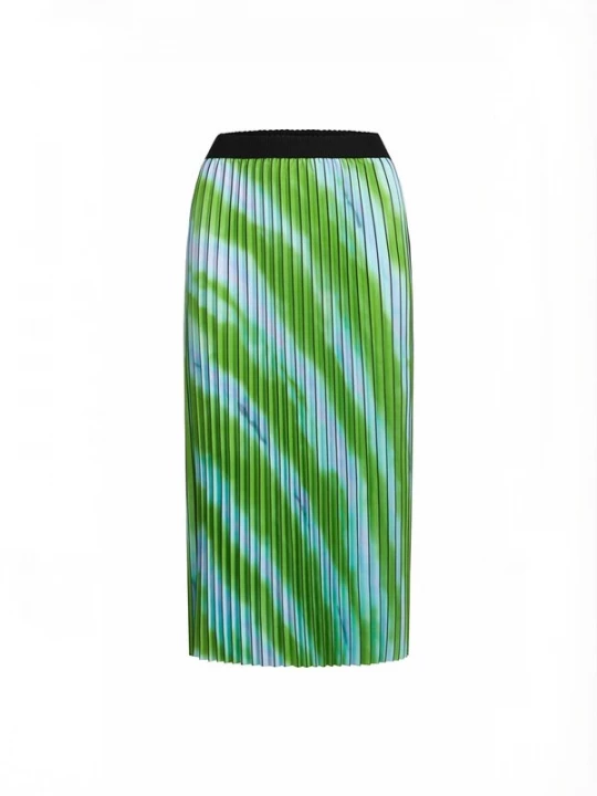 Obrázek produktu Coster Copenhagen Sukně ' Pleated ' modrá / zelená / černá