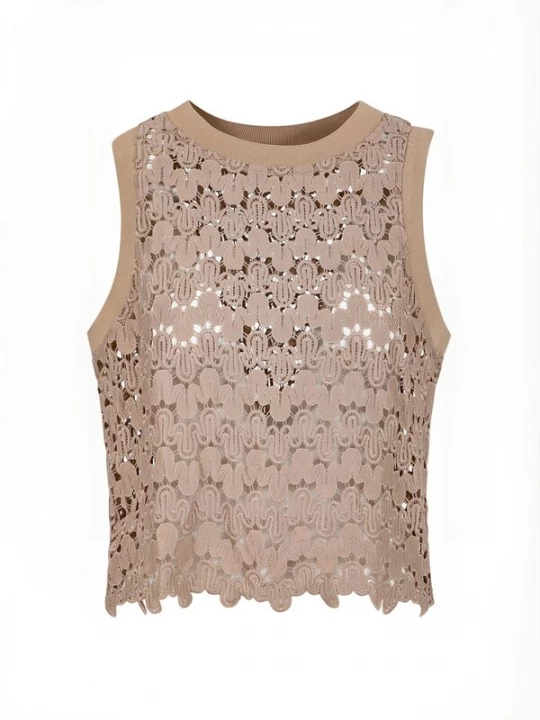 Obrázek produktu Coster Copenhagen Top ' Lace ' šedá
