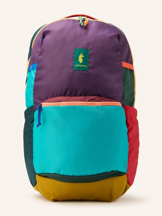 Obrázek produktu Cotopaxi Batoh Chiquillo Del Día 26 L S Přihrádkou Na Notebook oranžová / fialová / neonově modrá