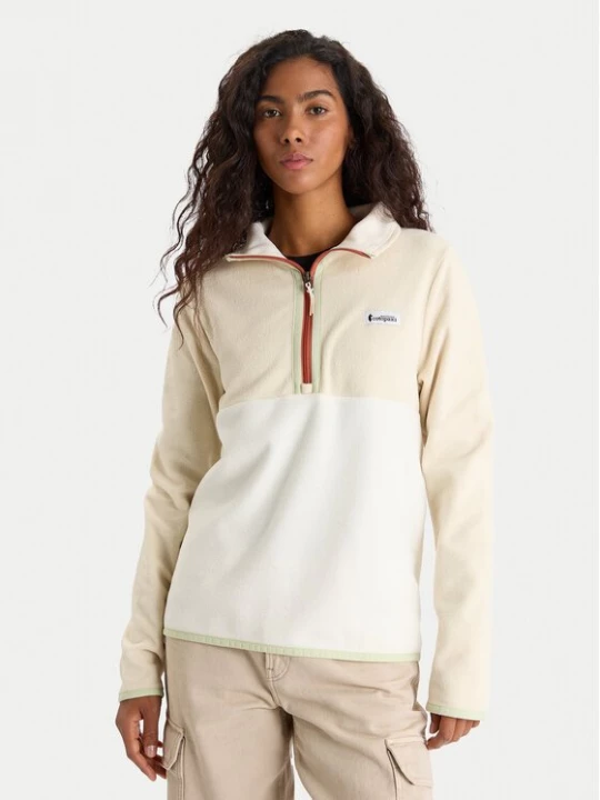 Obrázek produktu Cotopaxi Fleecová mikina Amado S22471W231 Écru Regular Fit Krémová