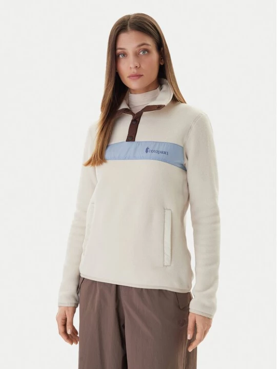 Obrázek produktu Cotopaxi Fleecová mikina Teca Fleece Full F21471W174 Écru Regular Fit Krémová
