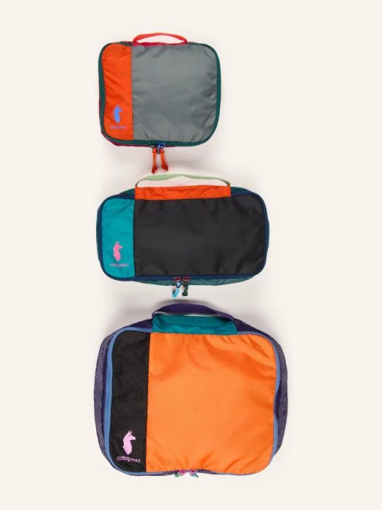 Obrázek produktu Cotopaxi Sada 3 Kusů Pomůcek Pro Balení Cubos Del Día oranžová / zelená / modrá