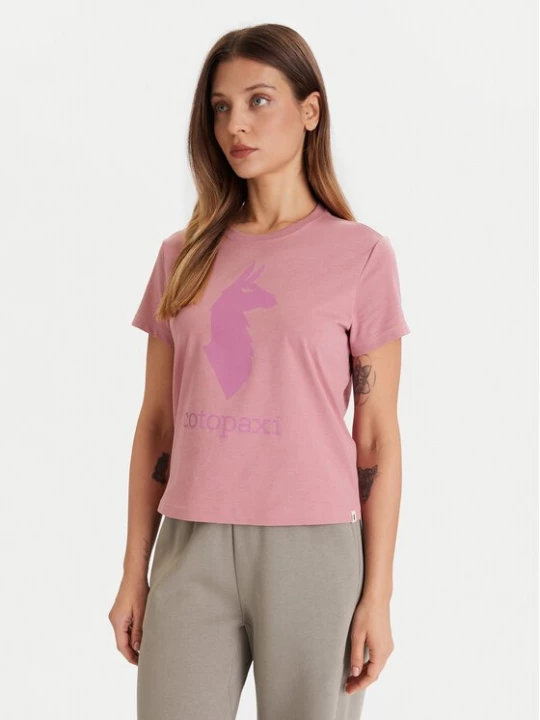 Obrázek produktu Cotopaxi T-Shirt Llama F25474W1529 Růžová Regular Fit