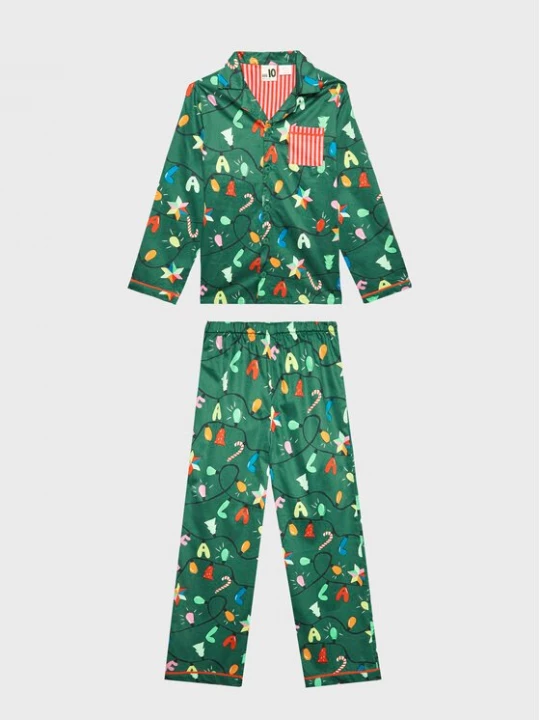 Obrázek produktu Cotton On Kids Pyžamo 7342255 Zelená Regular Fit